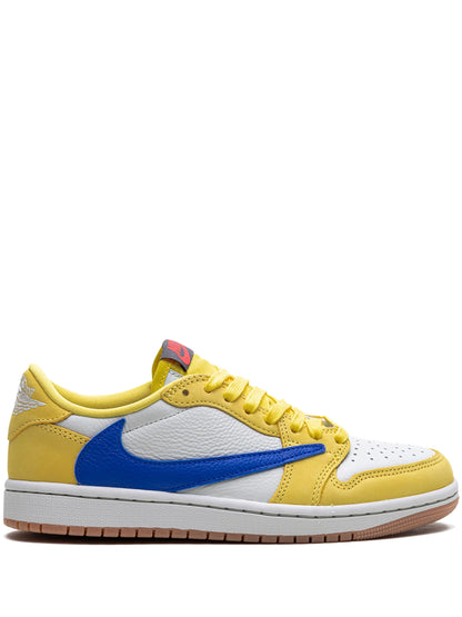 Air Jordan 1 Retro Low Canary x Travis Scott W