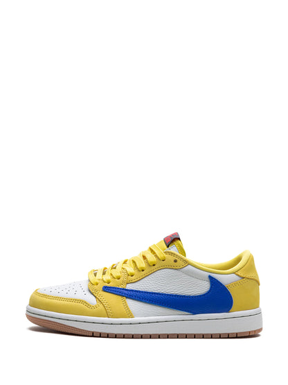 Air Jordan 1 Retro Low Canary x Travis Scott W