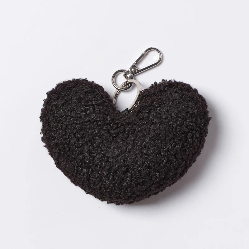 Loveyom Keychain Eco Shearling Black