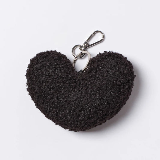 Loveyom Keychain Eco Shearling Black