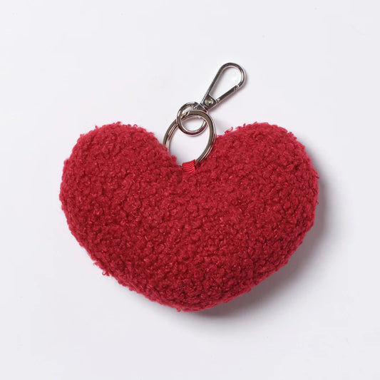 Loveyom Keychain Eco Shearling Red